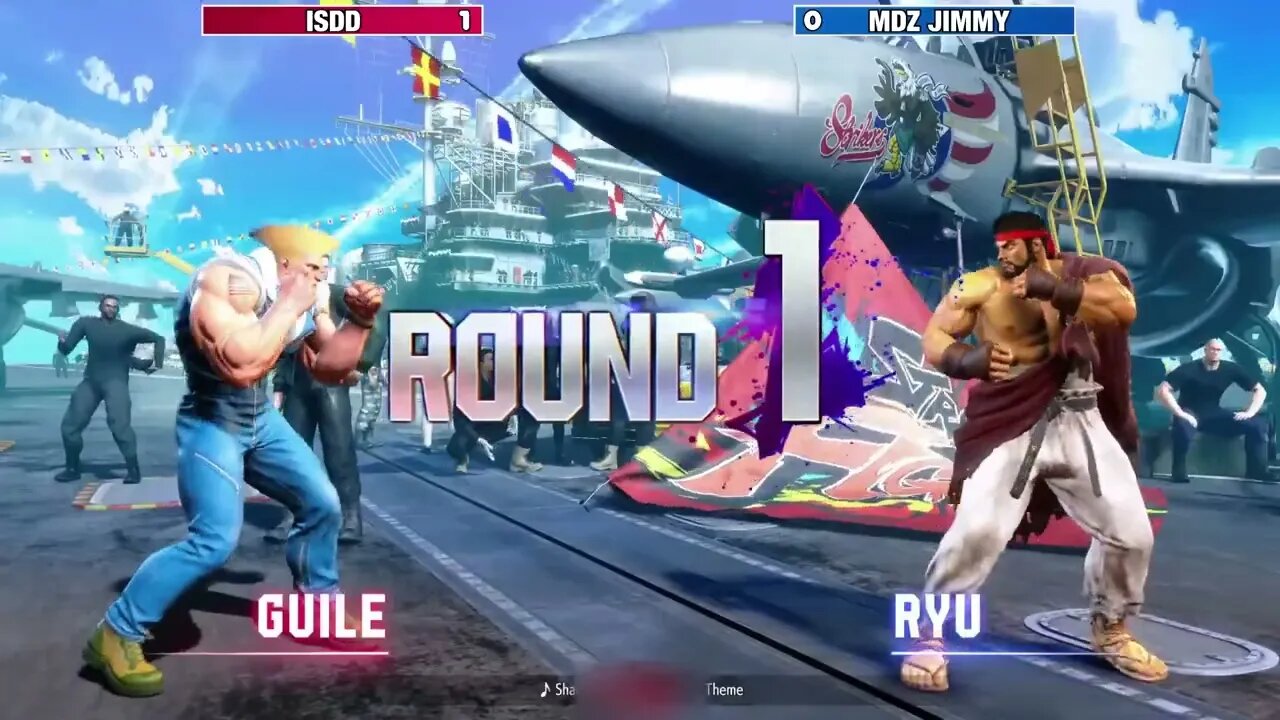 Ryu vs Guile - Street Fighter II Victory 