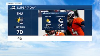 Super 7-Day: Perfect Broncos football weather