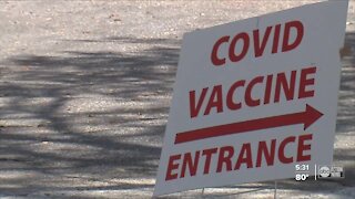 COVID-19 vaccine site opens Monday at Raymond James Stadium