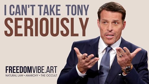 I Can't Take Tony Robbins Seriously - Here's Why