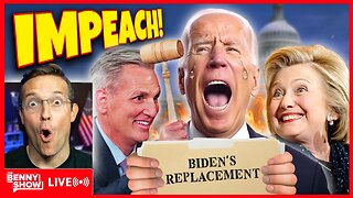 REGIME TURNS: Dems Toss Joe Biden Down STAIRS, Soft Launch REPLACEMENT as Impeachment Heats Up