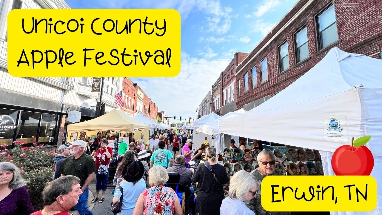 NE Tennessee's LARGEST smalltown festival Apple Festival, Erwin TN