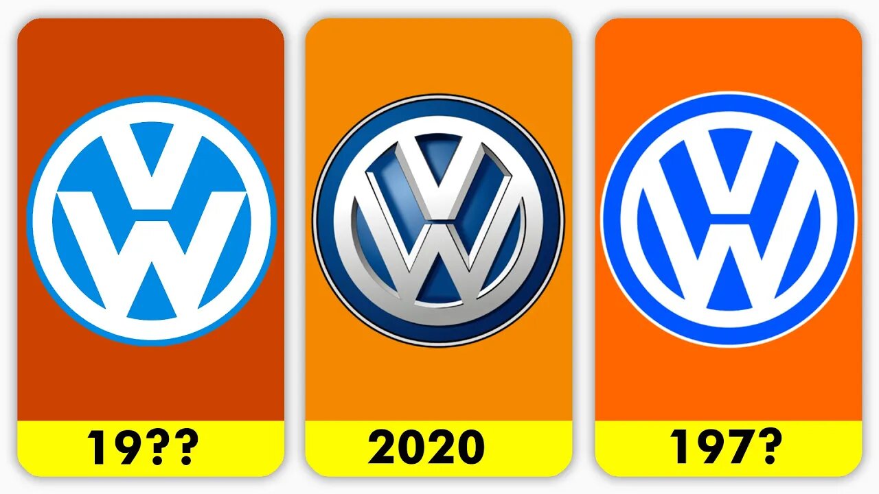 Volkswagen Logo Evolution Pop Ranker 