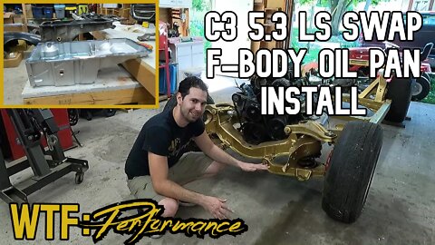 Corvette C3 5.3 LS swap oil pan clearance issues fixed!