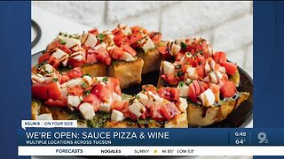 Sauce Pizza & Wine sells Italian fare