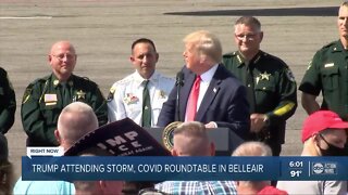 President Trump makes stop at a fundraising event in Tampa
