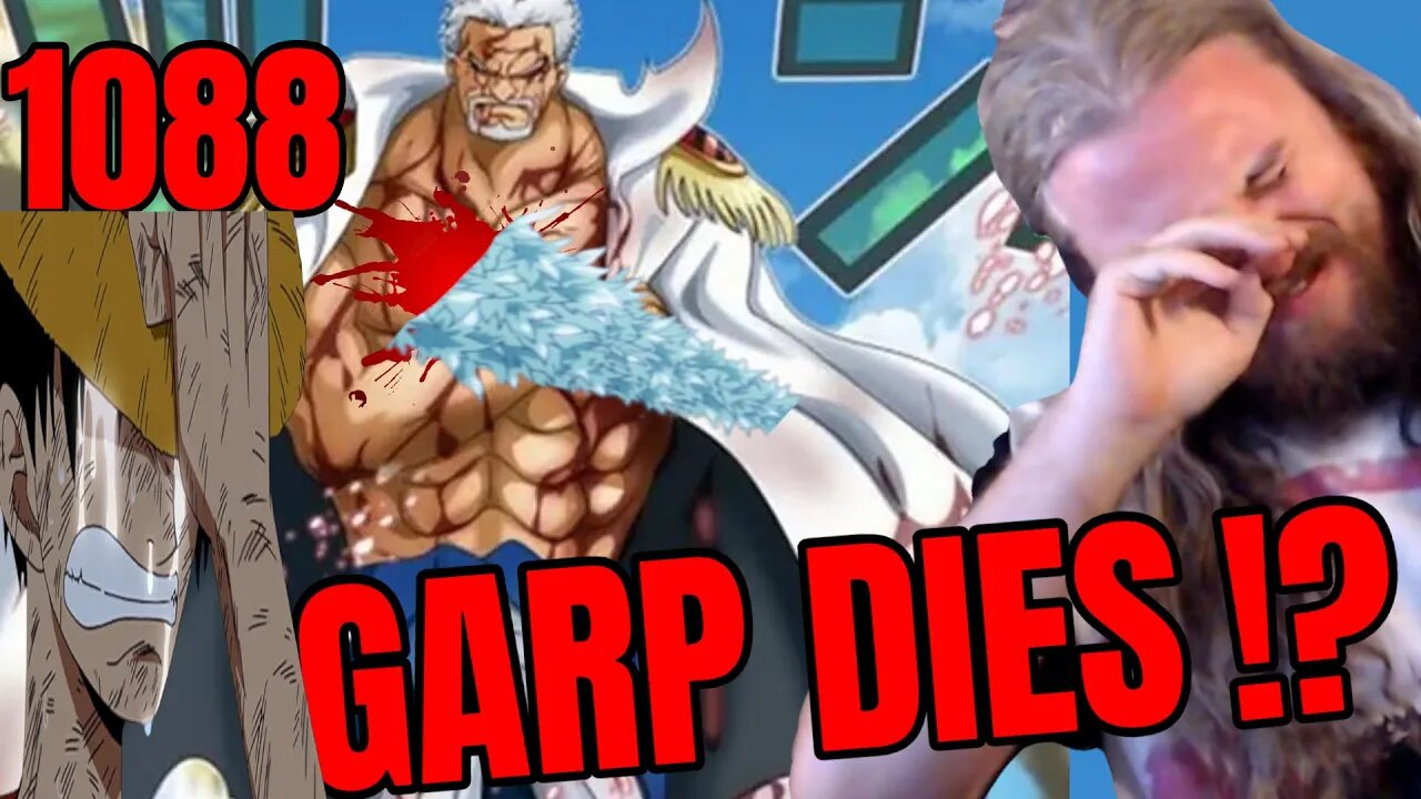 One Piece Chapter 1088 Reaction Garp DEATH REACTION GARP IS KILLED OF ...