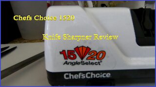 Chefs Choice 1520 Electric Knife Sharpener Product Review