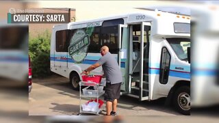 SARTA changing routes to deliver free lunches to seniors during pandemic