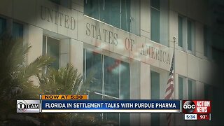 Florida negotiating settlement with Purdue Pharma over opioid crisis