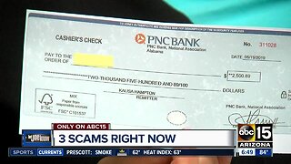 Three scams taking your money right now!