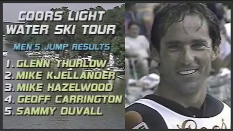 1987 Coors Light Pro Water Ski Tour -Augusta