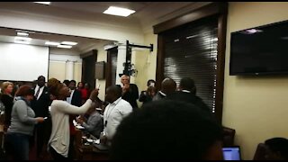 Members of Black First land group ejected from Parliament (Kik)
