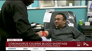 Critical Blood Shortage amid Coronavirus Outbreak