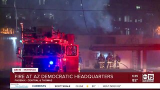 Maricopa County Democratic Party building destroyed by fire
