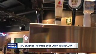 Two bars/restaurants shut down in Erie County