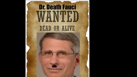 Dr. O: Dr. Death Fauci's Wanted Dead Or Alive