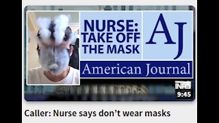 Caller: Nurse says don’t wear masks