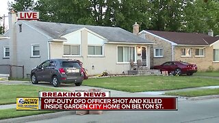 Off-duty Detroit police officer shot and killed inside Garden City home