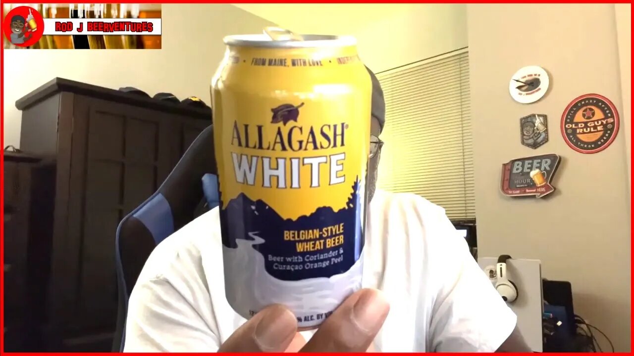 Rod J Beer: Allagash White Witbier Beer Review