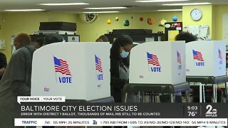 Baltimore City election issues