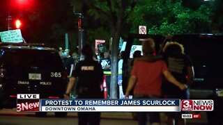 Saturday night protests in Omaha remain peaceful