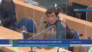 Palm Beach County health director gives COVID-19 update