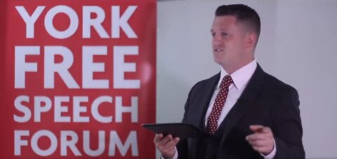 Tommy's speech at York Free Speech Forum in 2017