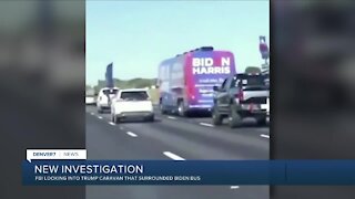 President Trump supporters join local car caravan on I-25