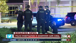 Shooting investigation in downtown in Cape Coral
