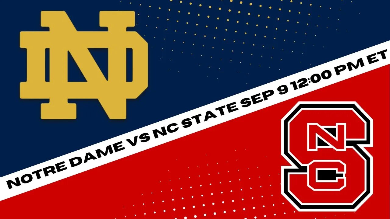 Notre Dame Fighting Irish vs. NC State Wolfpack Prediction and Picks