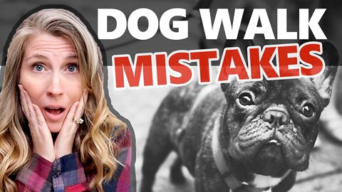 Dog Walk Mistakes You're Making