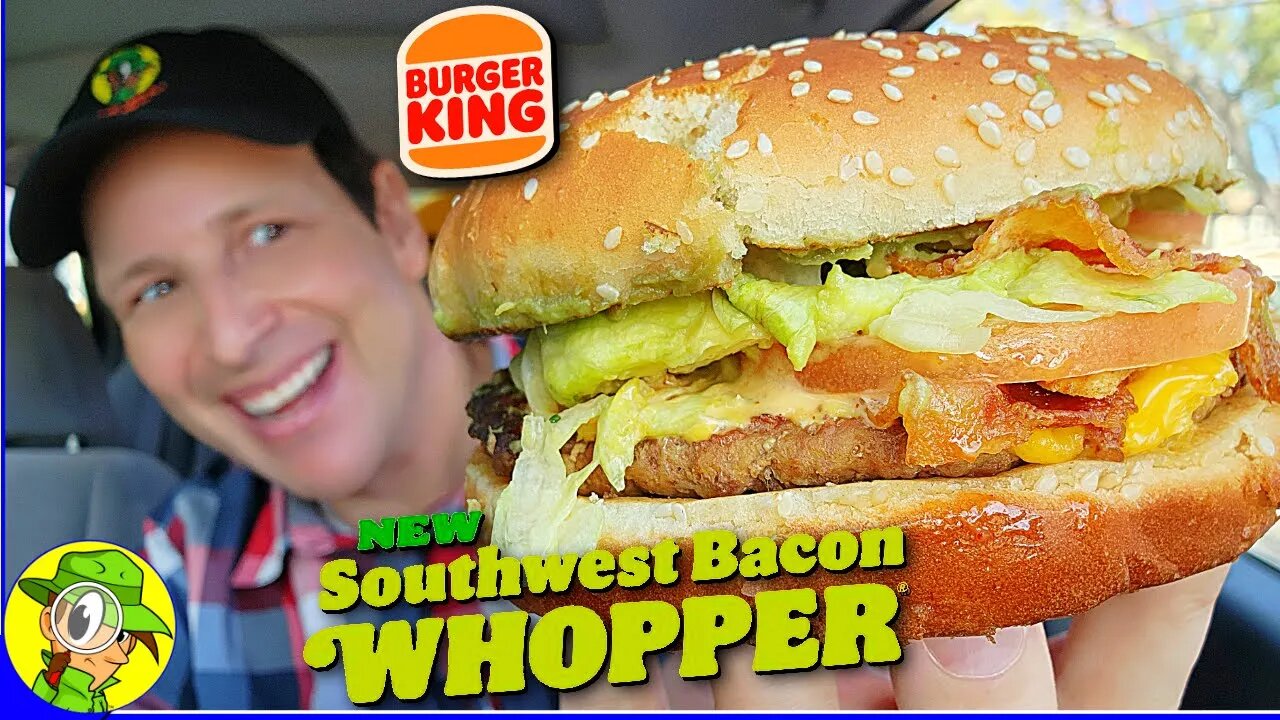 Burger King® 🍔👑 Southwest Bacon Whopper® Review 🤠🥓🍔 ⎮ Peep This Out 🕵️‍♂️ 