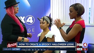 Using latex items for a creepy Halloween look