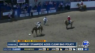 Greeley Stampede adds clear bag policy
