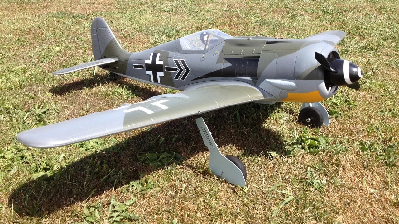 Parkzone E Flite Fw 190 Bnf Basic Rc Plane Focke Wulf 190a 8 Wwii