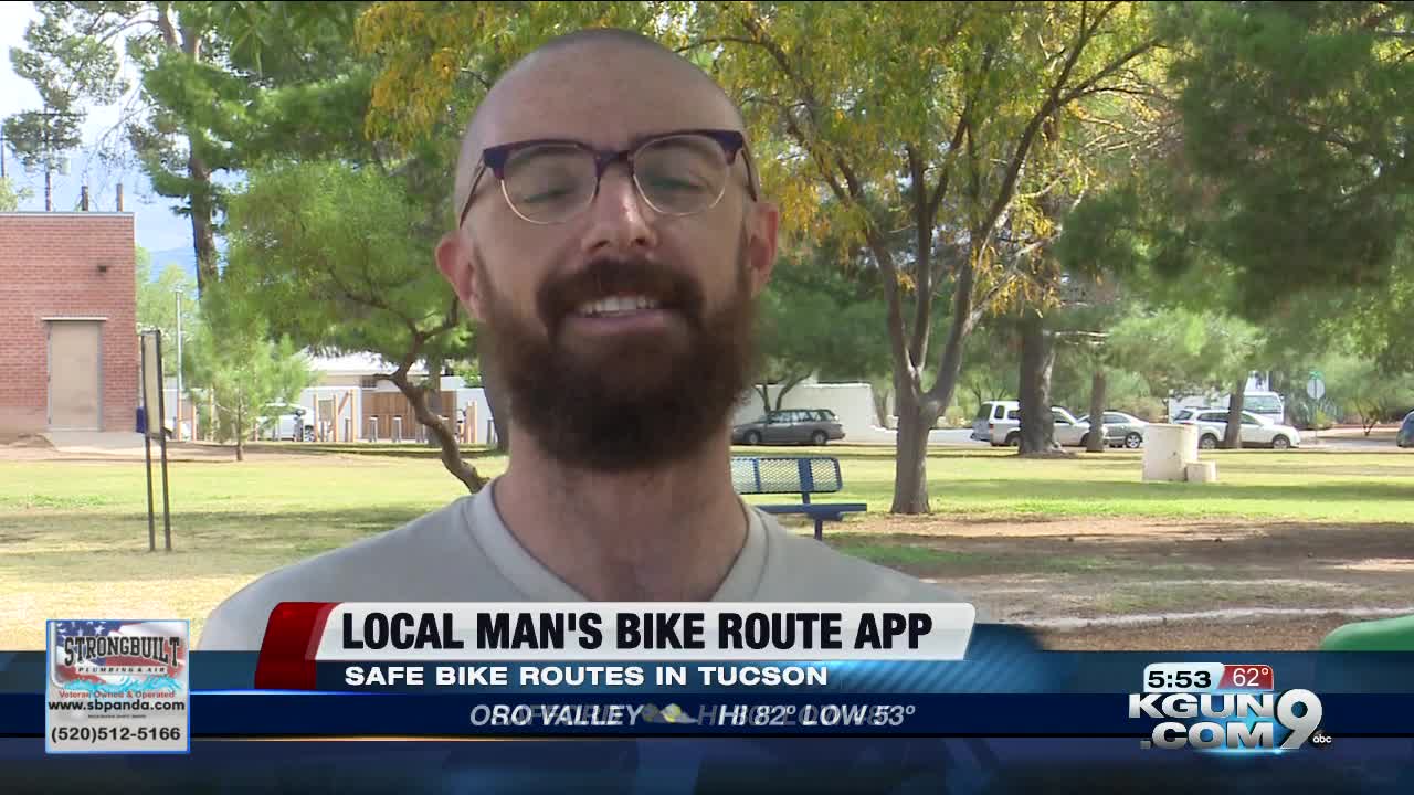 Tucson man creates website of safer bike routes for cyclists