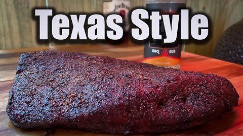 Texas Style Brisket Flat On A Pellet Grill | NewAir review