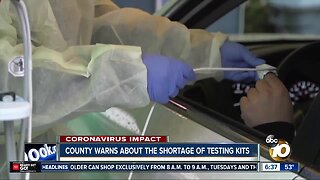 County deals with limited number of COVID-19 testing kits