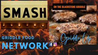 Smash Burgers on the Blackstone Griddle | Griddle Food Network