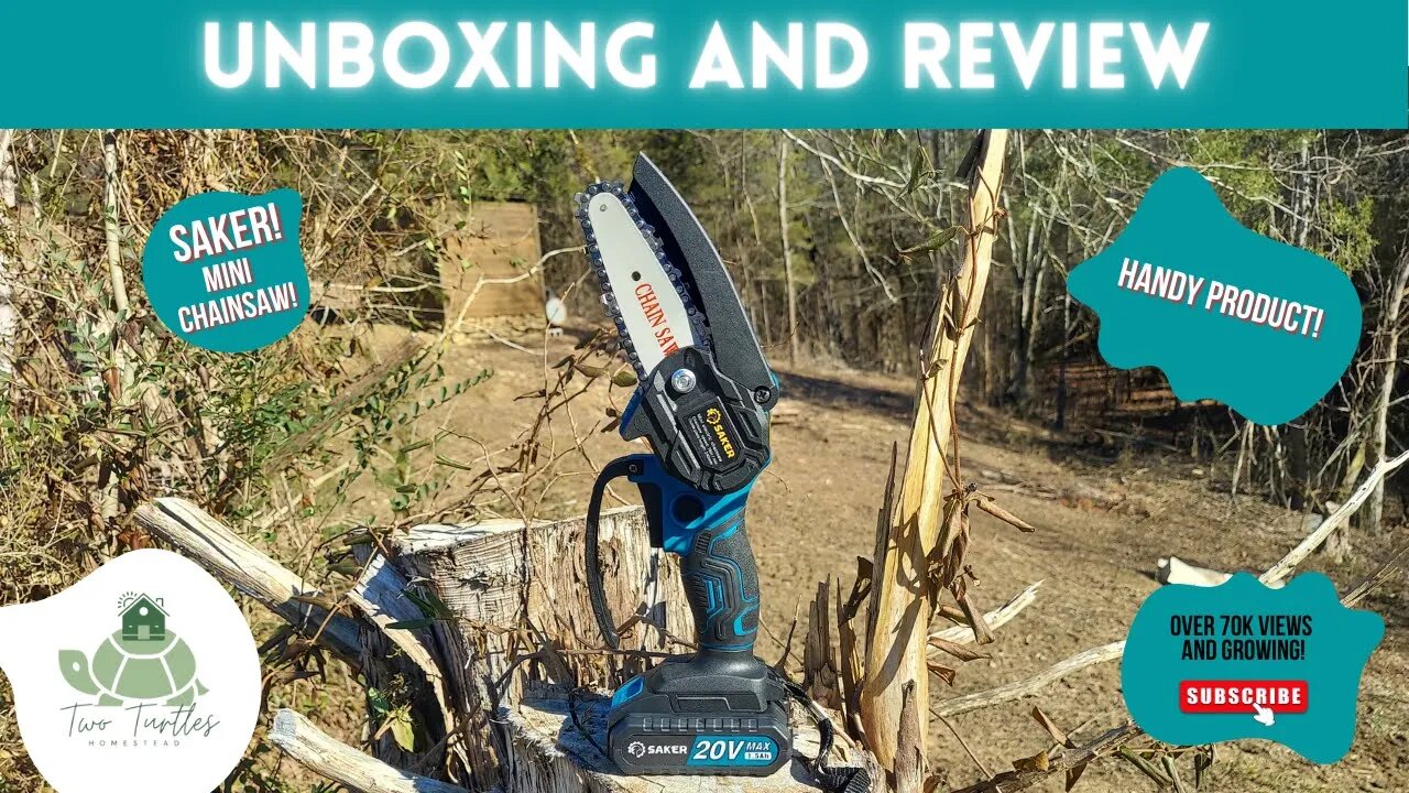 Saker Mini Chainsaw REVIEW - Our HONEST Opinions!