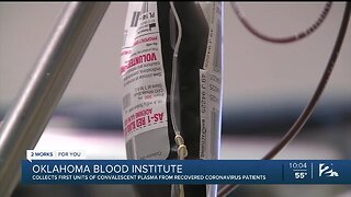 Oklahoma Blood Institute Collects Plasma From Recovered COVID-19 Patients