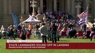 State lawmakers sound off in Lansing