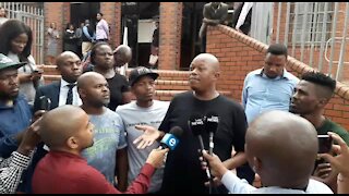 SOUTH AFRICA - Durban - Mampintsha outside Pinetown magistrates Court (Videos) (eP5)