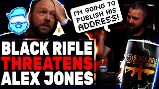 Black Rifle Coffee Company THREATENS To Dox Alex Jones!