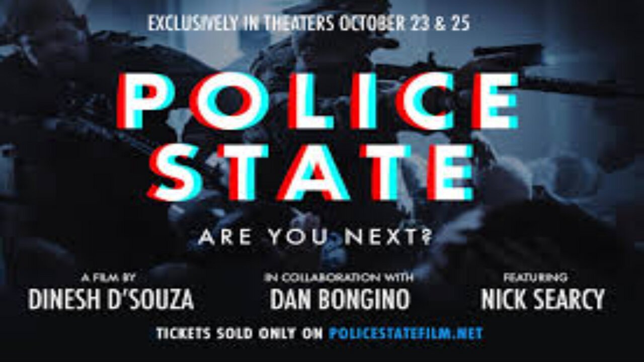 🚨Police State Trailer Dan Bongino & Dinesh D'Souza did a...