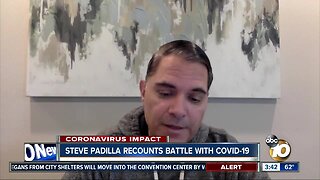 Steve Padilla recounts battle with COVID-19