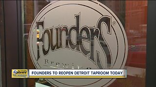 Founders to reopen Detroit Taproom today