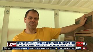 History of Boy Scouts Baked Potato Booth