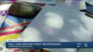 Community brings special surprise to first responders